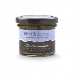Anchovy Fillets in Extra Virgin Olive Oil - Sommariva - 110gr