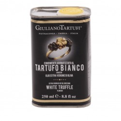 Olivenöl Extra dressing Weißer Trüffel Aroma Kanister - Giuliano Tartufi - 250ml