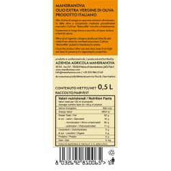 Olivenöl Extra Vergine Biancolilla - Mandranova - 500ml