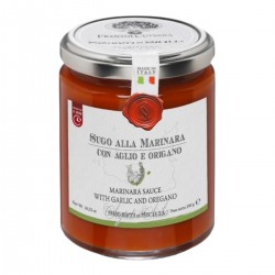 Marinara Sauce mit Knoblauch und Oregano  - Cutrera - 290gr