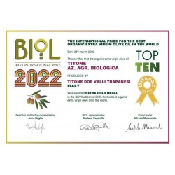 Natives Bio Olivenöl Extra Vergine DOP Valli Trapanesi - Titone - 500ml