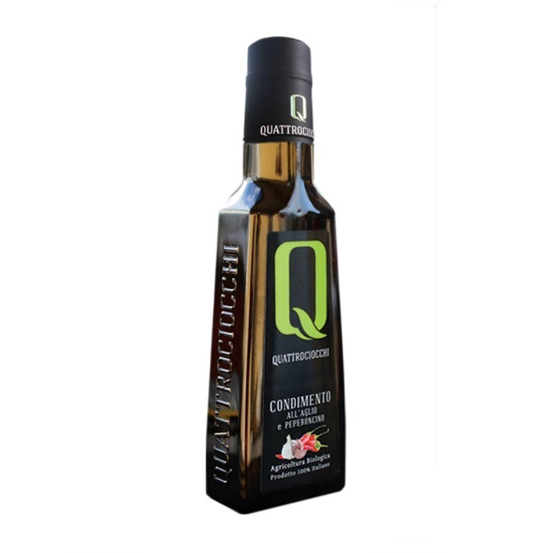 Bio Olivenöl Aglio e Peperoncino - Quattrociocchi - 250ml Bio Olivenöl Aglio e Peperoncino - Quattrociocchi - 250ml