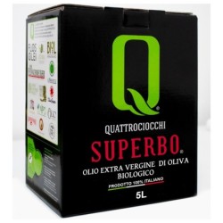 Bio Olivenöl Extra Vergine Superbo Moraiolo Bag in Box - Quattrociocchi - 5l