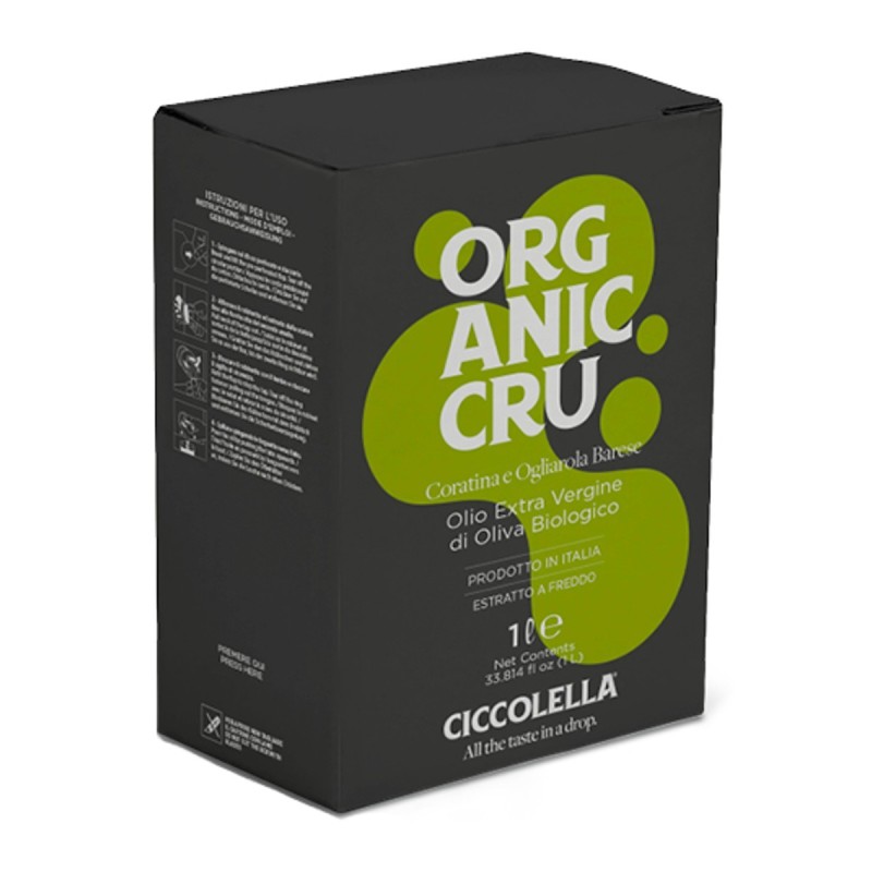 Olivenöl Extra Vergine Organic Cru Bag in Box - Ciccolella - 1l