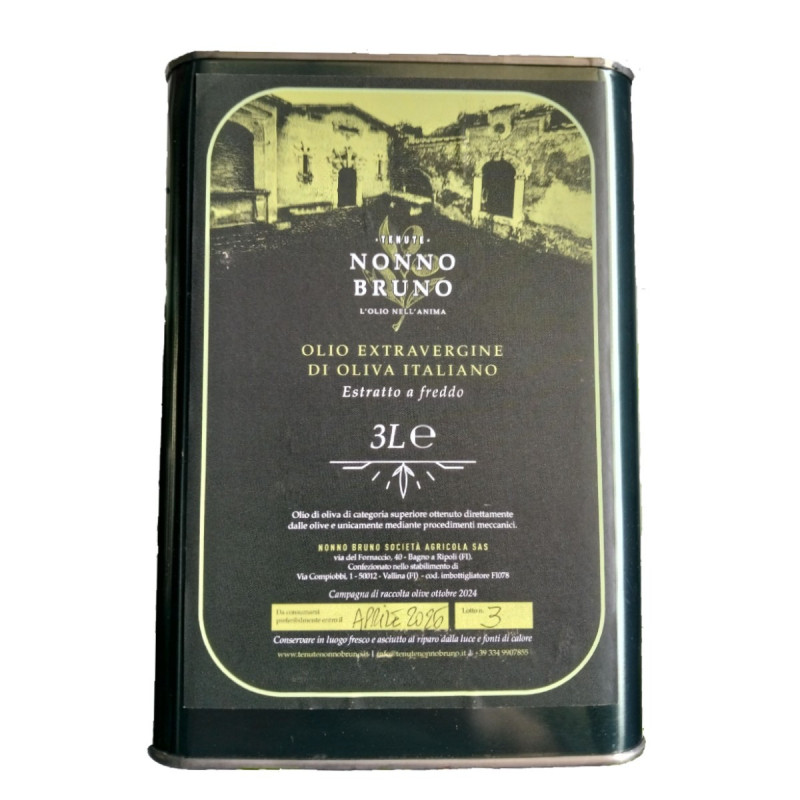 Olivenöl Extra Vergine - Nonno Bruno - 3l Olivenöl Extra Vergine - Nonno Bruno - 3l